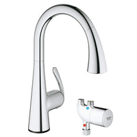 [30226000] Single-Handle Pull Down Kitchen Faucet Dual Spray 1.75 GPM - SuperSteel InfinityFinish