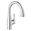 [30296000] Single-Handle Pull Down Dual Spray Prep Faucet 1.75 GPM - GROHE StarLight Chrome