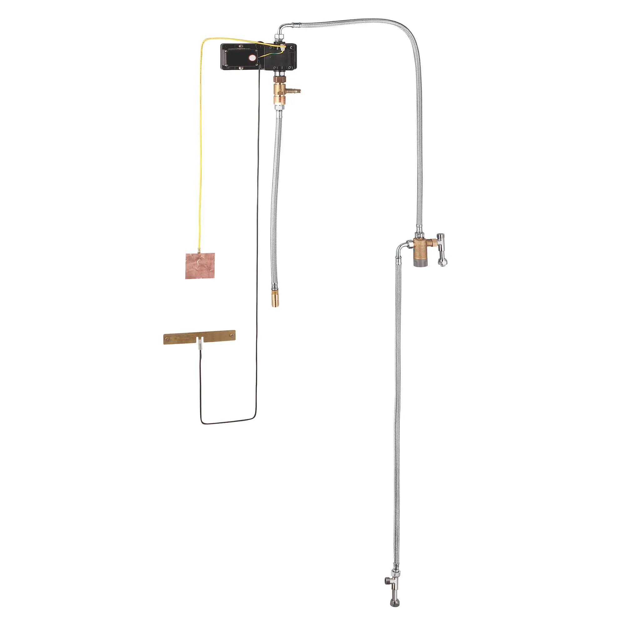 Kit Retro-Fit sans contact avec commande au pied // CHROME STARLIGHT GROHE // 14923_30310000-footcontrol-adapter-starlight-chrome-2_0_CDNwebp.webp