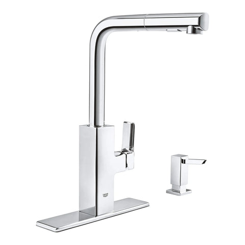Robinet de cuisine rétractable vers le bas Tallinn - Chrome StarLight GROHE
