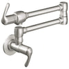 [31075SD0] 2-Handle Wall Mount Pot Filler - Stainless Steel