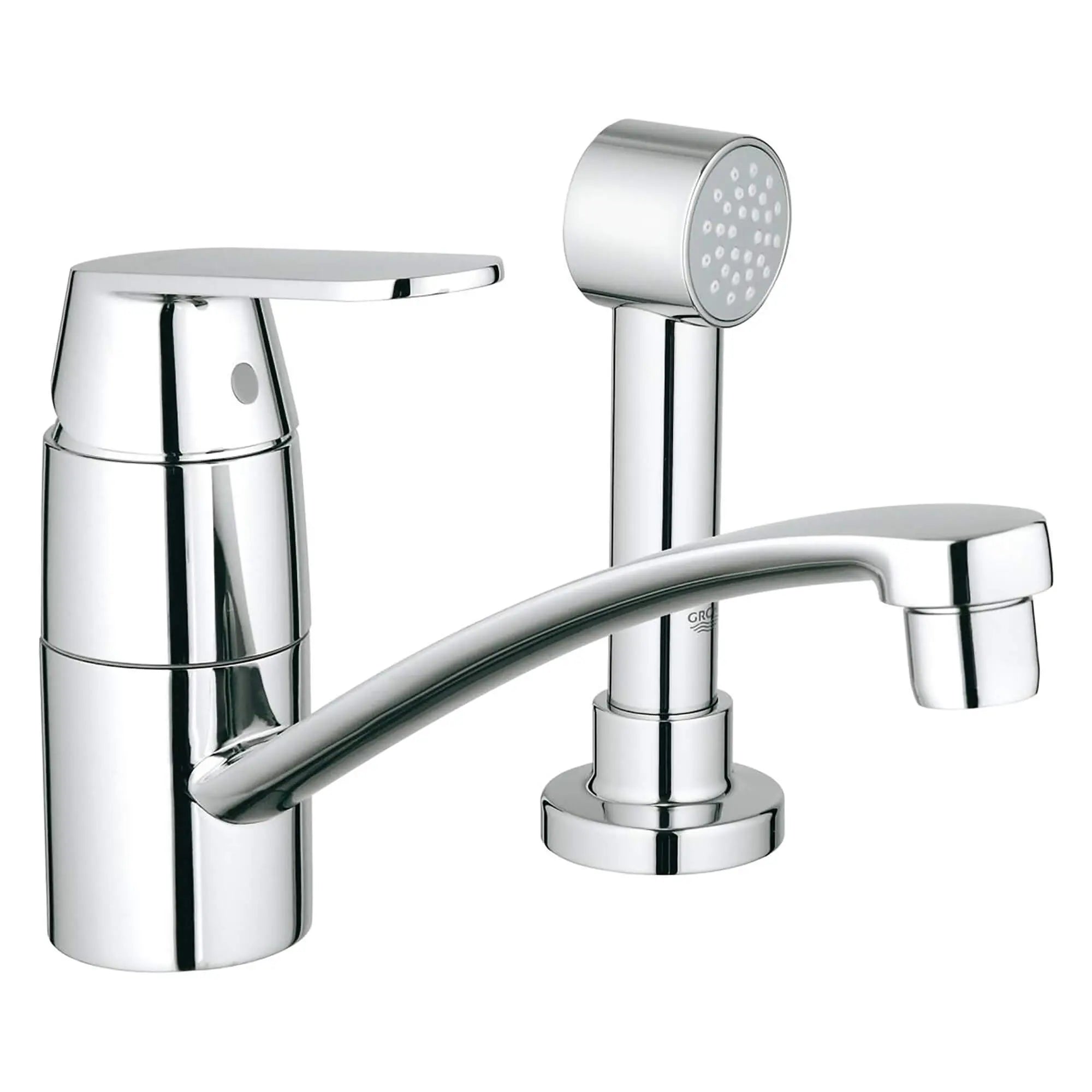 Mitigeur Monocommande Evier // CHROME STARLIGHT GROHE // 14997_31136000-Eurosmart-Single-Handle_Kitchen_Faucet_0_CDNwebp.webp