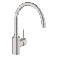 [31349DCE] Concetto Single-Handle Pull Down Kitchen Faucet Dual Spray 1.5 GPM (5.7 L/min) - SuperSteel InfinityFinish