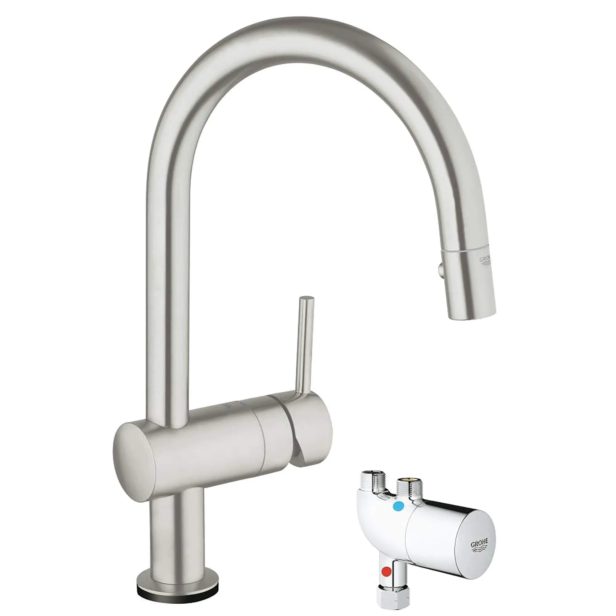 Robinet tactile à douchette rétractable // SUPERACIER INFINITYFINISH // 15036_31392DC0-Minta_Touch-Pull-Down_Kitchen_Faucet_with_Touch_Technology_0_CDNwebp.webp