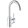 [32138002] Single Hole Single-Handle L-Size Bathroom Faucet, 1.2 GPM (4.5 L/min) - GROHE StarLight Chrome