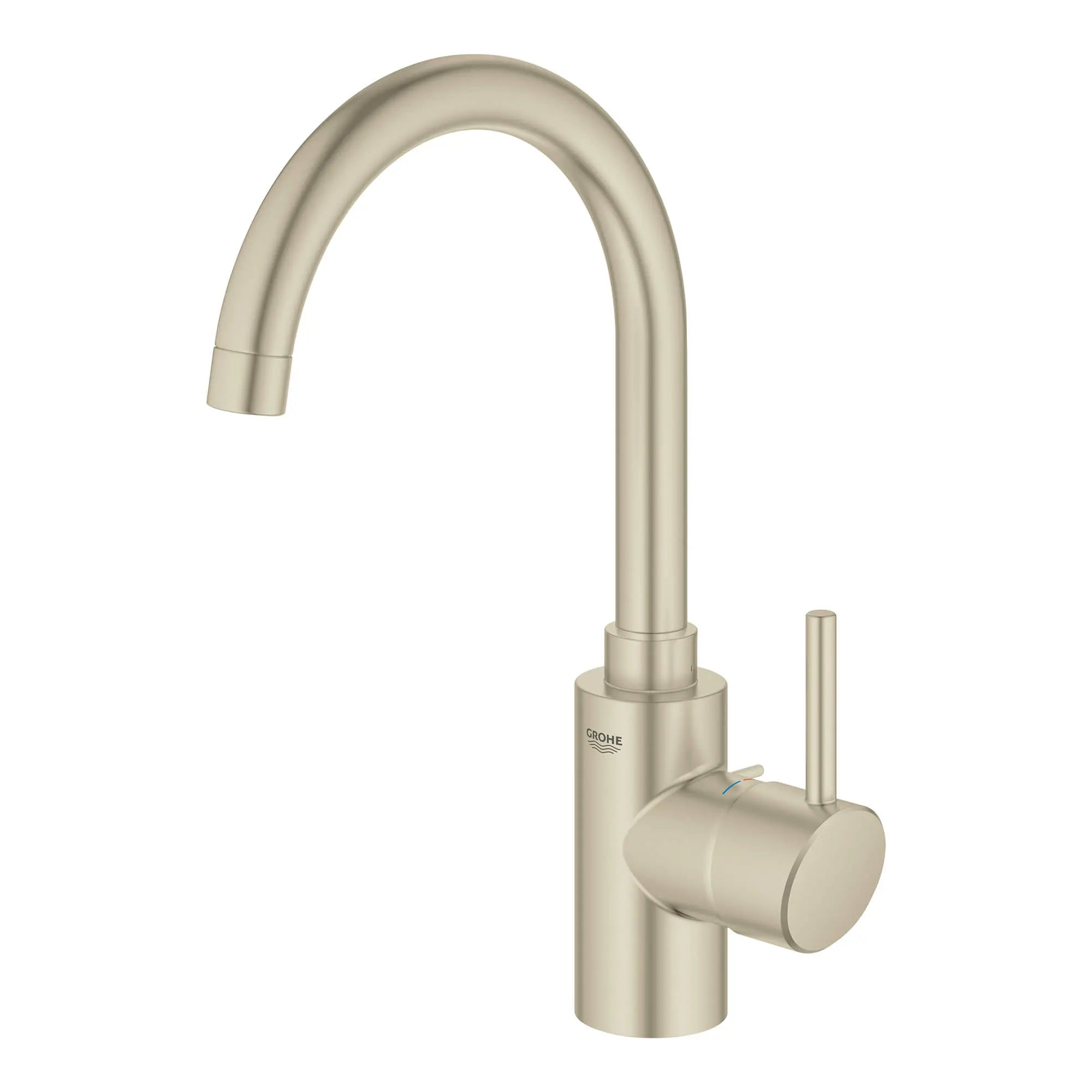 Grand robinet monotrou à poignée simple pour salle de bain 4,5 l/min (1,2 gpm) // NICKEL BROSSÉ INFINITYFINISH // 15083_32138en2-concetto-single-handle-bathroom-faucet-l-size-brushed-nickel-infinityfinish-2_0_CDNwebp.webp
