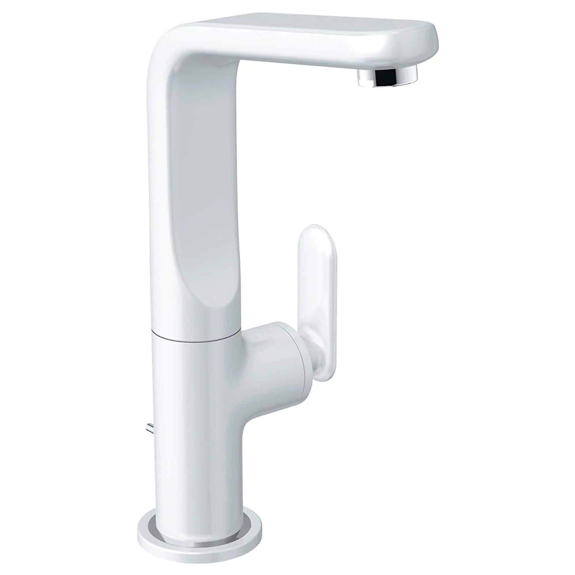 Veris Mitigeur Lavabo Bec Moulé Haut Us // MOON WHITE // 15095_32185LS0-Veris-Single-Handle_Bathroom_Faucet_L-size_0_CDNwebp.webp