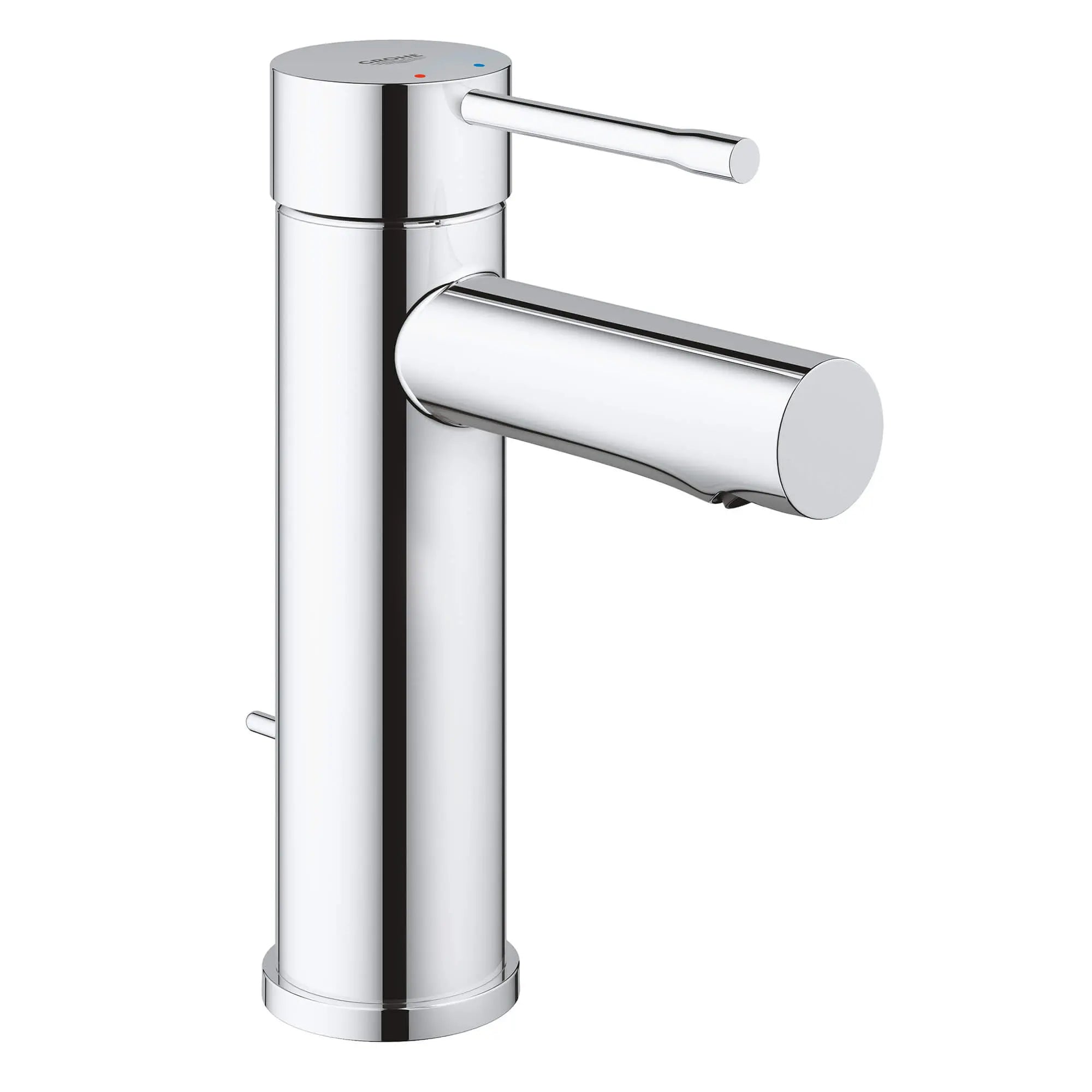 Mitigeur 1/2" pour lavaboS-Size // CHROME STARLIGHT GROHE // 15102_32216001-essence-single-handle-bathroom-faucet-s-size-starlight-chrome_0_CDNwebp.webp