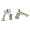 [32232EN0] Ohm 3-H Bath Combination - GROHE StarLight Chrome