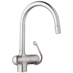 [32245SD0] Single-Handle Pull Down Kitchen Faucet Dual Spray 1.75 GPM - Stainless Steel