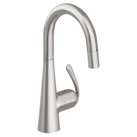 [32283DC0] Single-Handle Pull Down Kitchen Faucet Dual Spray 1.75 GPM - GROHE StarLight Chrome