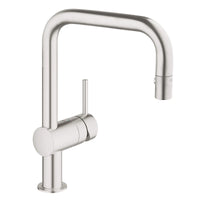[32319DC0] Single-Handle Pull Down Kitchen Faucet Dual Spray 1.75 GPM - GROHE StarLight Chrome