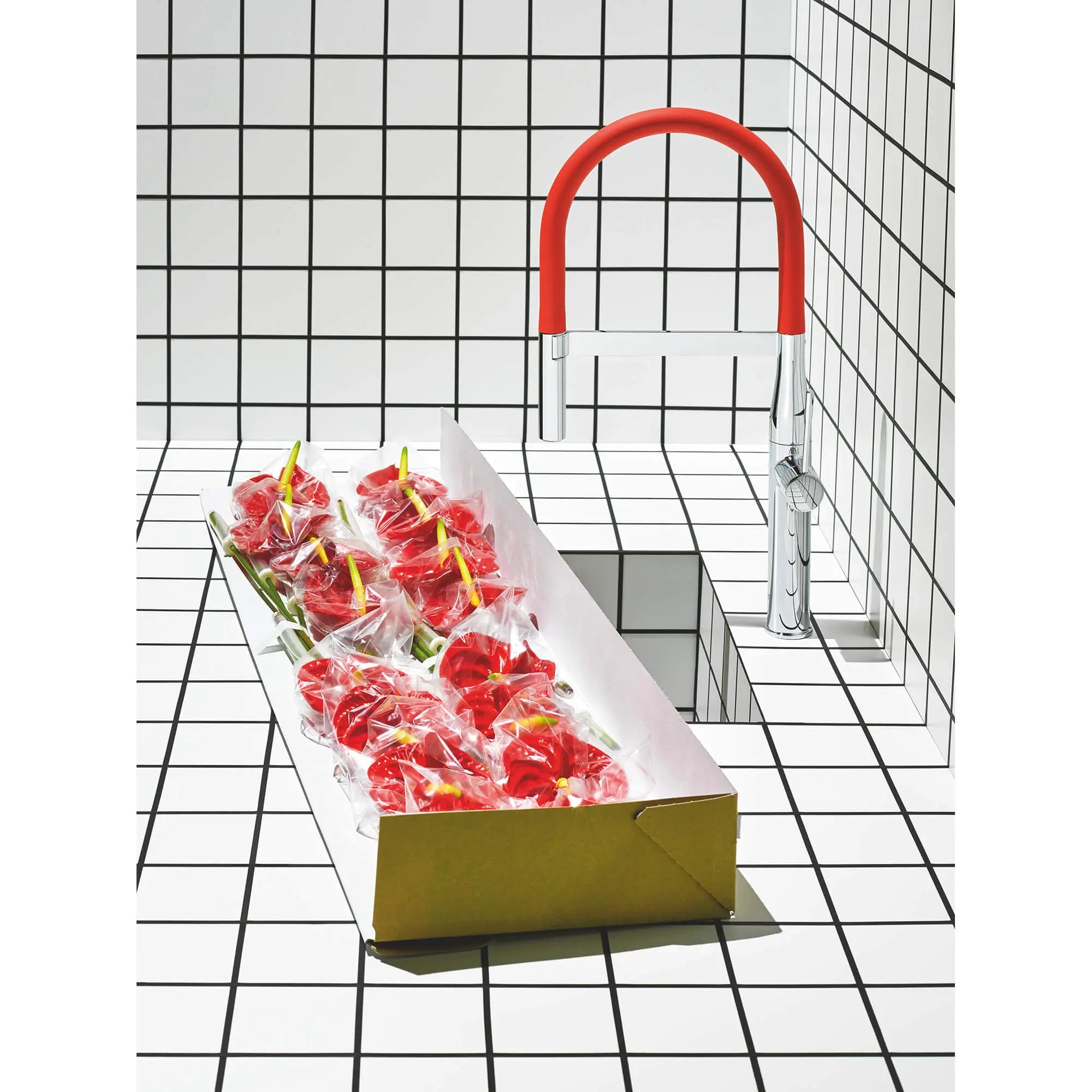 Bec de flexible GrohFlexx // ROUGE // 1517_30321dg0-grohflexx-kitchen-hose-spout-enviro-1_0_CDNwebp.webp