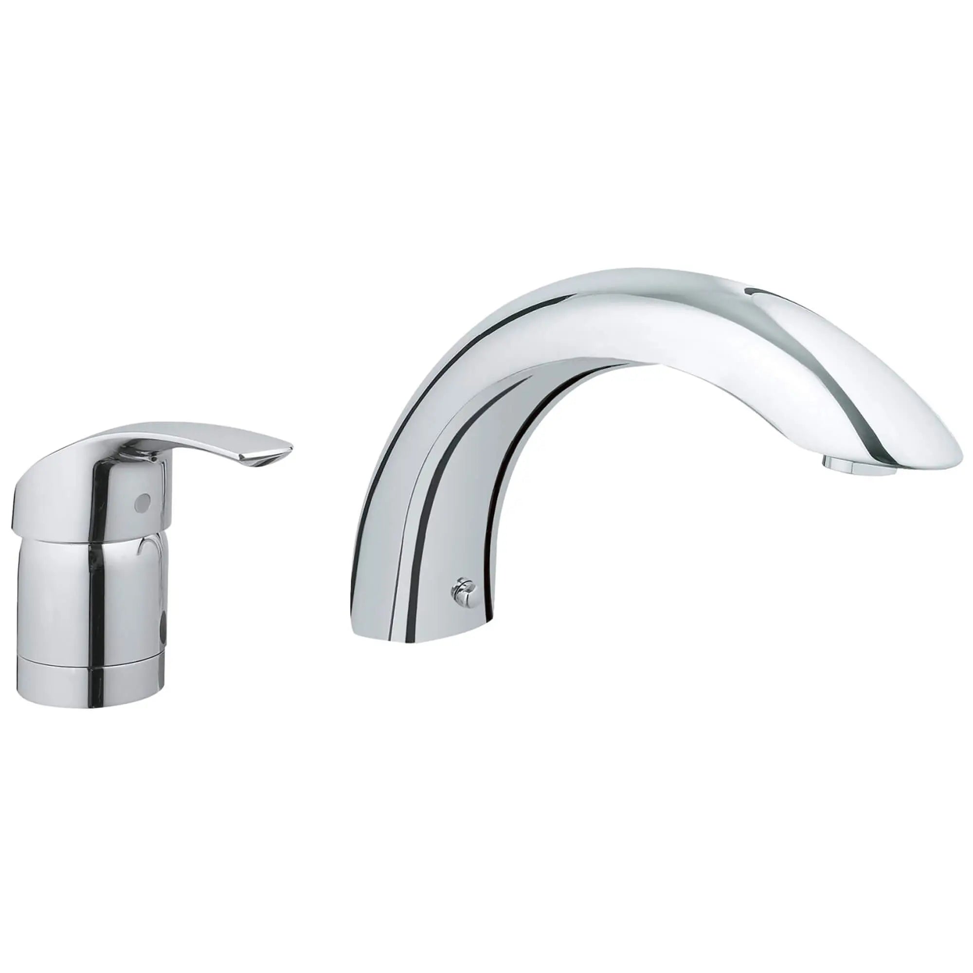 Montage sur carrelage, 2 trous // GROHE STARLIGHT CHROME // 15205_32645001-Eurosmart-Two-Hole_Single-Handle_Bathtub_Faucet_0_CDNwebp.webp