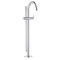 [32653003] Single-Handle Freestanding Tub Faucet with 1.75 GPM Hand Shower - GROHE StarLight Chrome