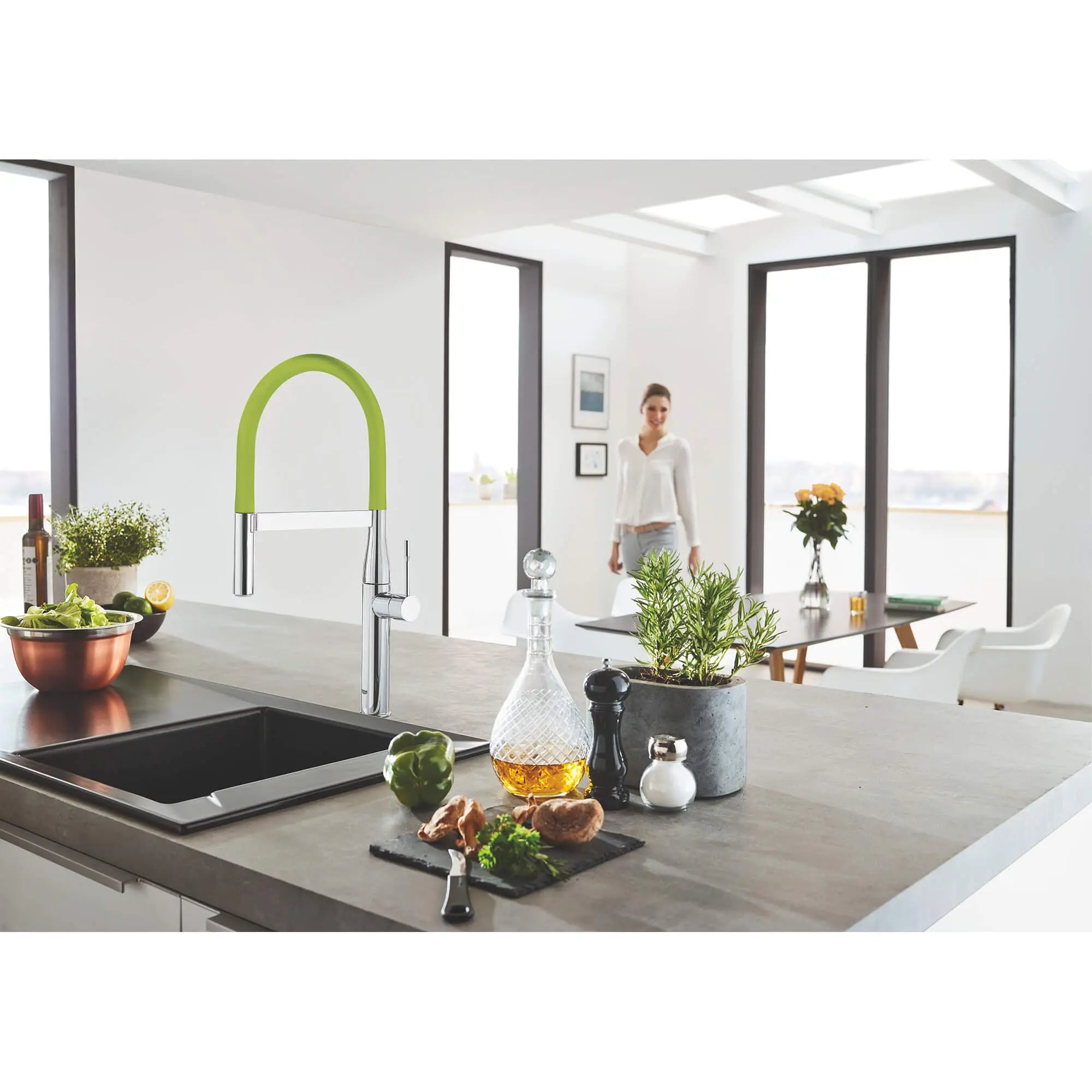 Bec de flexible GrohFlexx // VERT // 1520_30321ge0-grohflexx-kitchen-hose-spout-enviro-1_0_CDNwebp.webp
