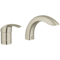 [32645EN1] 2-Hole Single-Handle Deck Mount Roman Tub Faucet - Brushed Nickel InfinityFinish