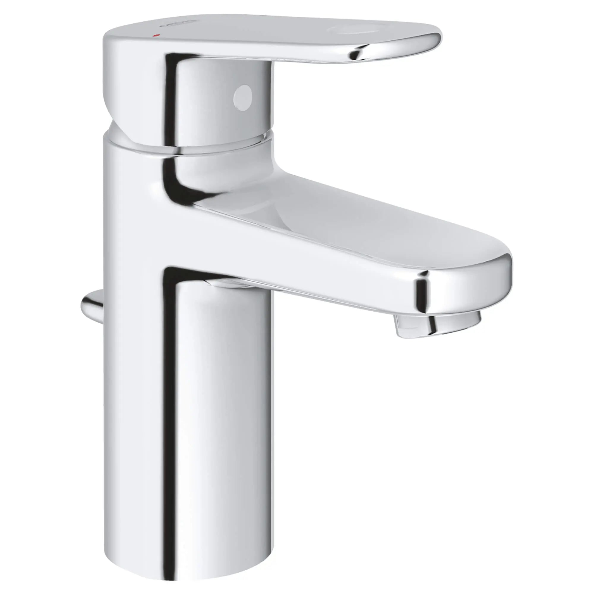 Mitigeur 1/2" pour lavaboS-Size // CHROME STARLIGHT GROHE // 15254_33170002-europlus-single-handle-bathroom-faucet-s-size-starlight-chrome_0_CDNwebp.webp