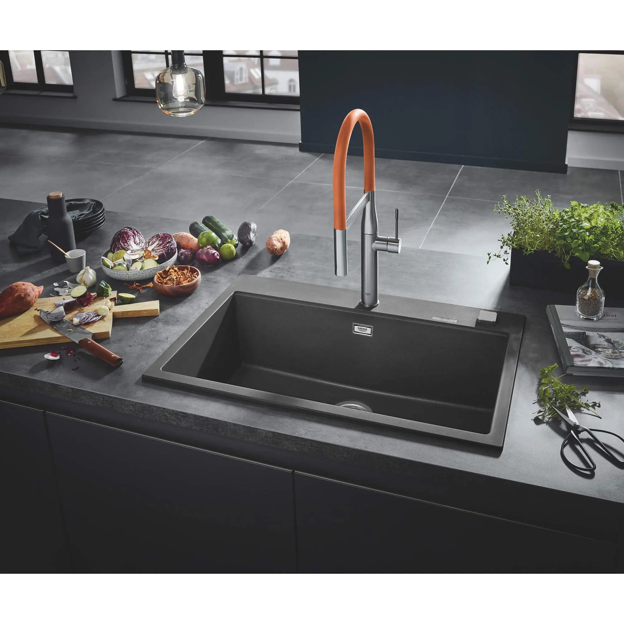 Bec de flexible GrohFlexx // ORANGE // 1532_30321yr0-grohflexx-kitchen-hose-spout-enviro-1_0_CDNwebp.webp