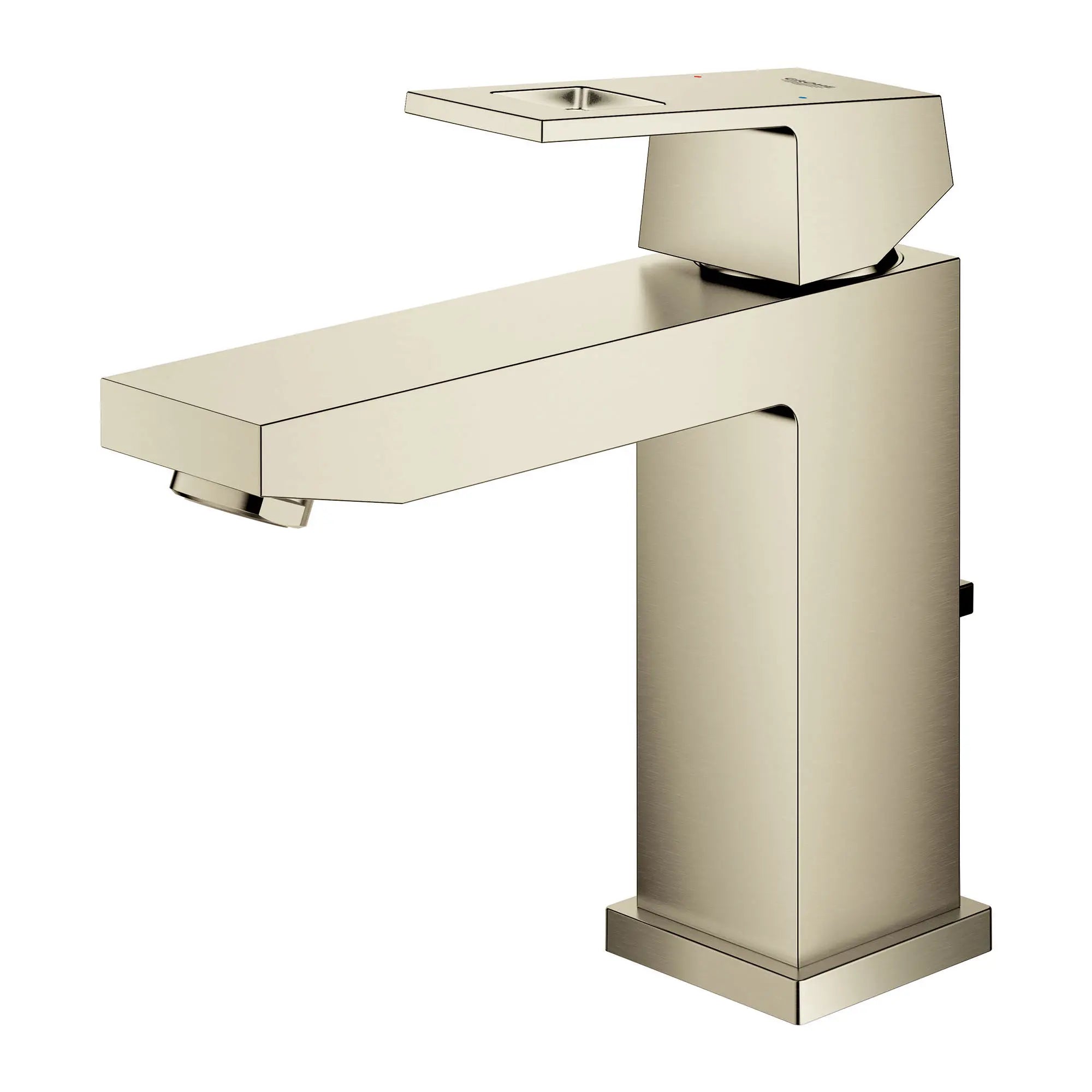 Robinet monotrou pour salle de bain, à poignée simple, taille M, 4,5 L/min (1,2 gpm) // NICKEL BROSSÉ INFINITYFINISH // 153491_23670EN0_2_0_CDNwebp.webp