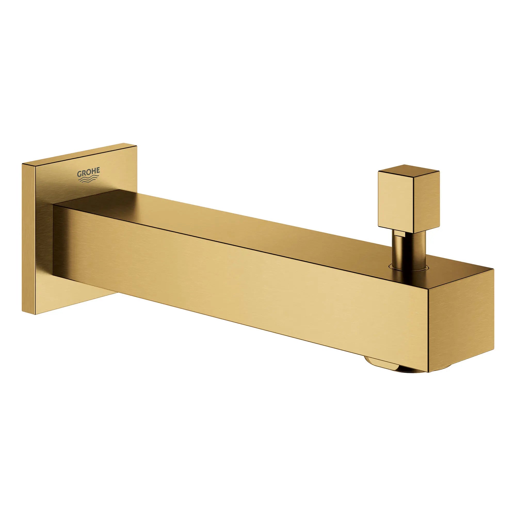 Bec de baignoire de 6 11?16 po avec inverseur // AUBE FRAÎCHE BROSSÉ // 153594_13307GN0_0_CDNwebp.webp