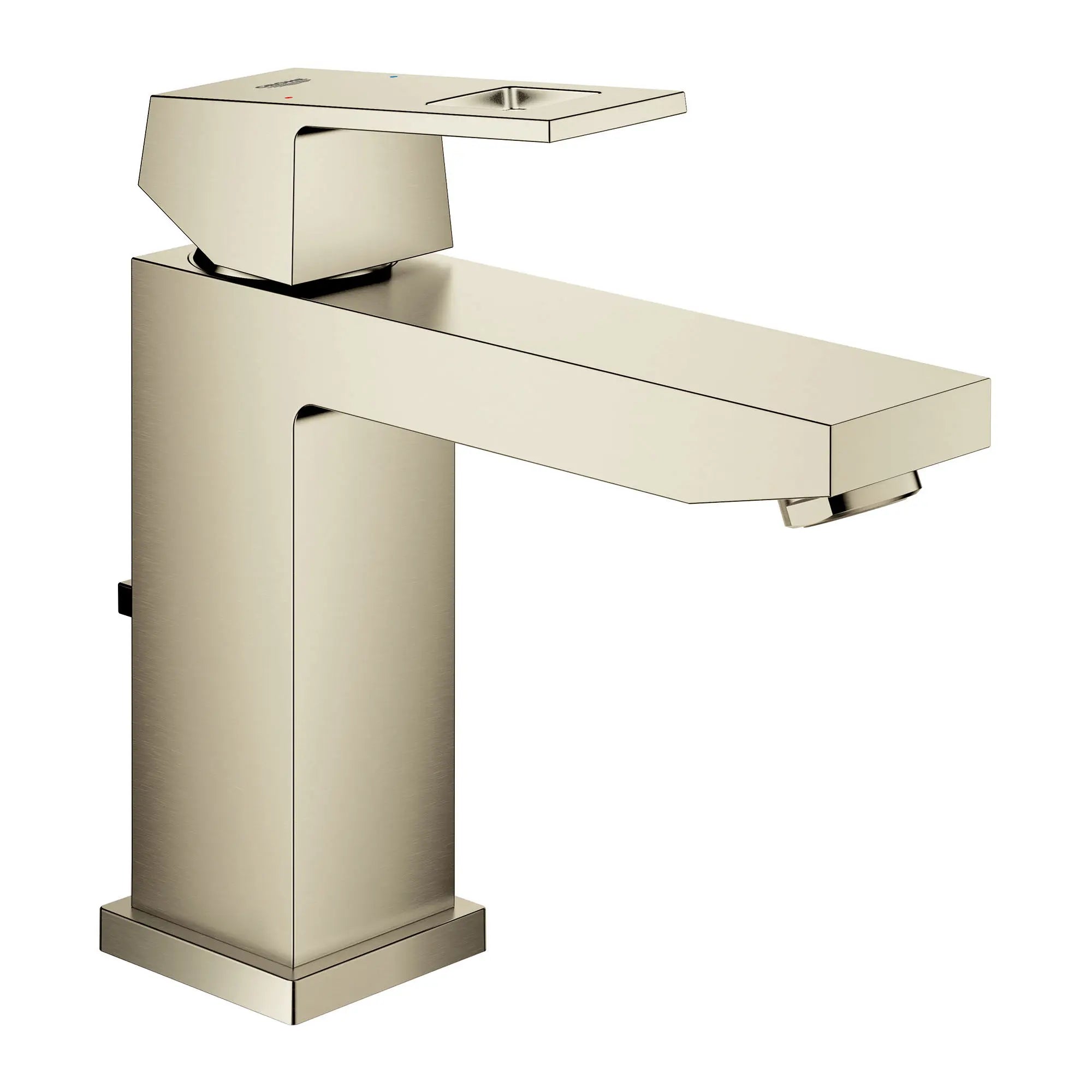 Robinet monotrou pour salle de bain, à poignée simple, taille M, 4,5 L/min (1,2 gpm) // NICKEL BROSSÉ INFINITYFINISH // 153636_23670EN0_0_CDNwebp.webp