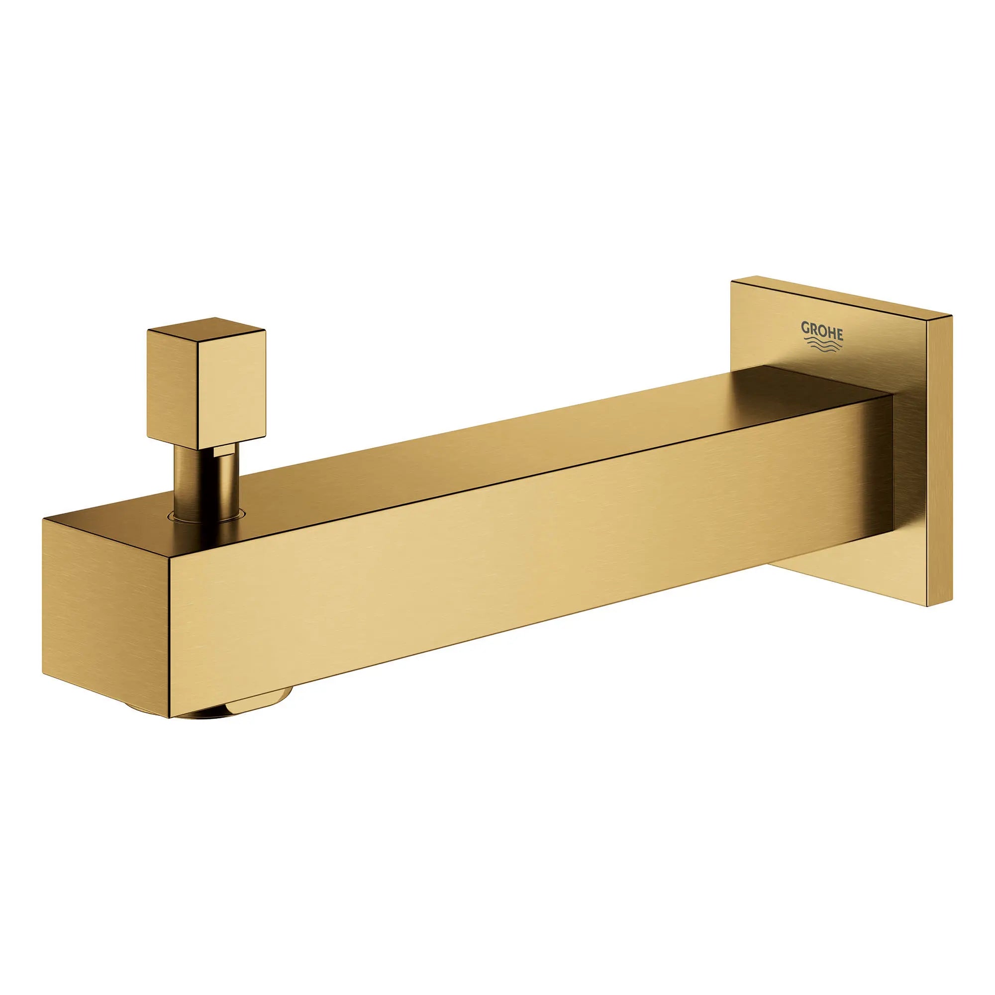 Bec de baignoire de 6 11?16 po avec inverseur // AUBE FRAÎCHE BROSSÉ // 153640_13307GN0_2_0_CDNwebp.webp