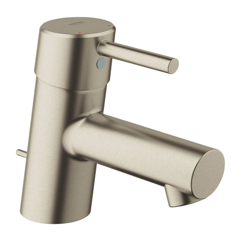 Robinet monotrou à poignée simple pour salle de bain 4,5 L/min (1,2 gpm), taille TP  - Nickel brossé InfinityFinish