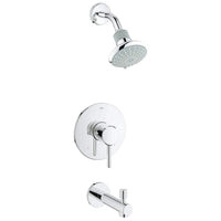 [35009001] Single-Handle Single-Spray Tub and Shower Faucet Combination - GROHE StarLight Chrome