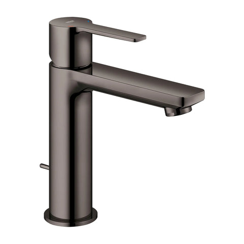 Lineare Robinet monotrou pour salle de bain, à poignée simple, taille P, 4,5 L/min (1,2 gpm) - Graphite dur