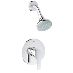 [35014002] New Single-Handle Pressure Balance Shower Faucet Trim Kit - GROHE StarLight Chrome
