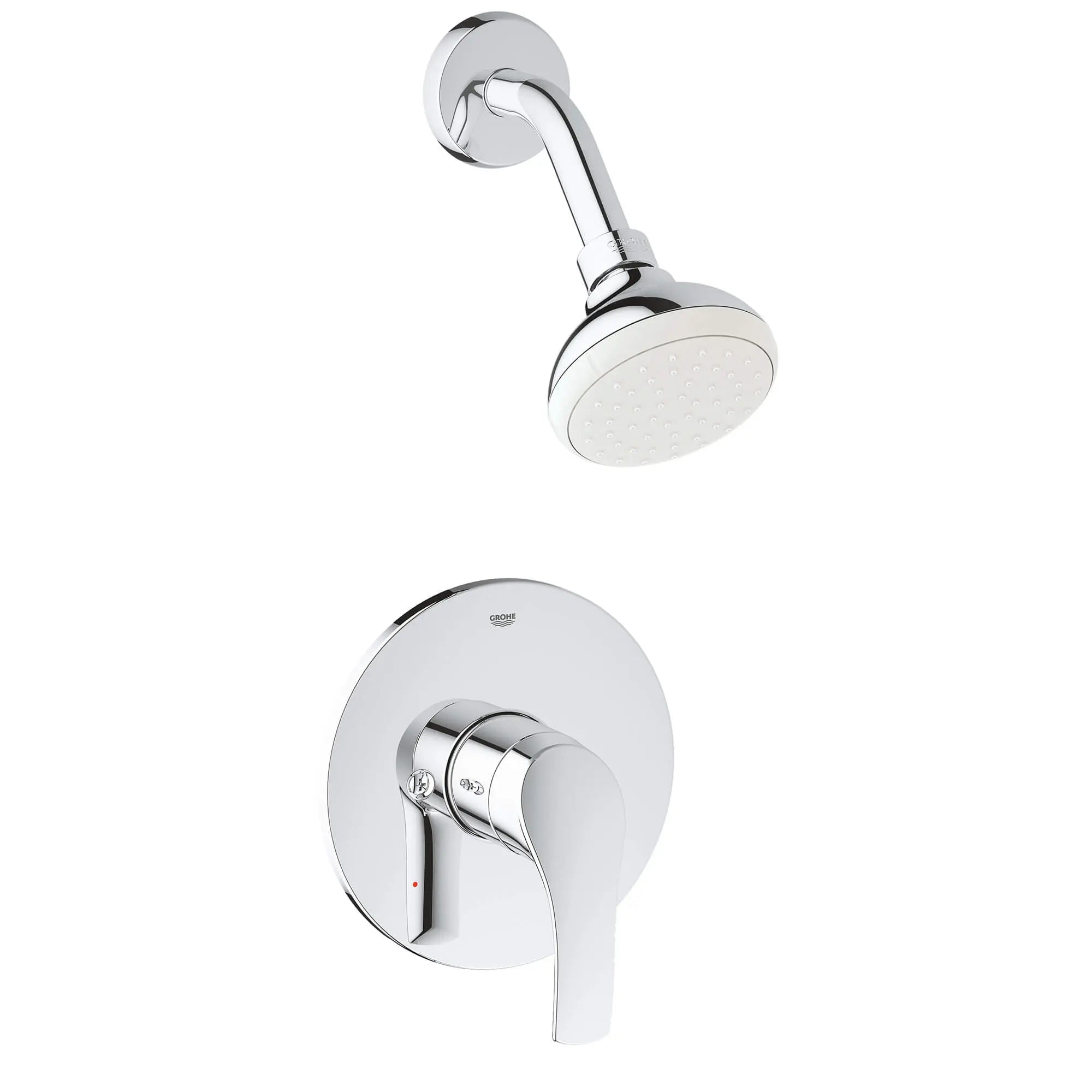 Eurosmart Ensemble douche // CHROME STARLIGHT GROHE // 15407_3501420a-eurosmart-pressure-balance-valve-bathtubshower-combo-faucet-starlight-chrome_0_CDNwebp.webp