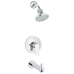 [35019000] Pressure Balance Valve Tub/Shower Combo - GROHE StarLight Chrome