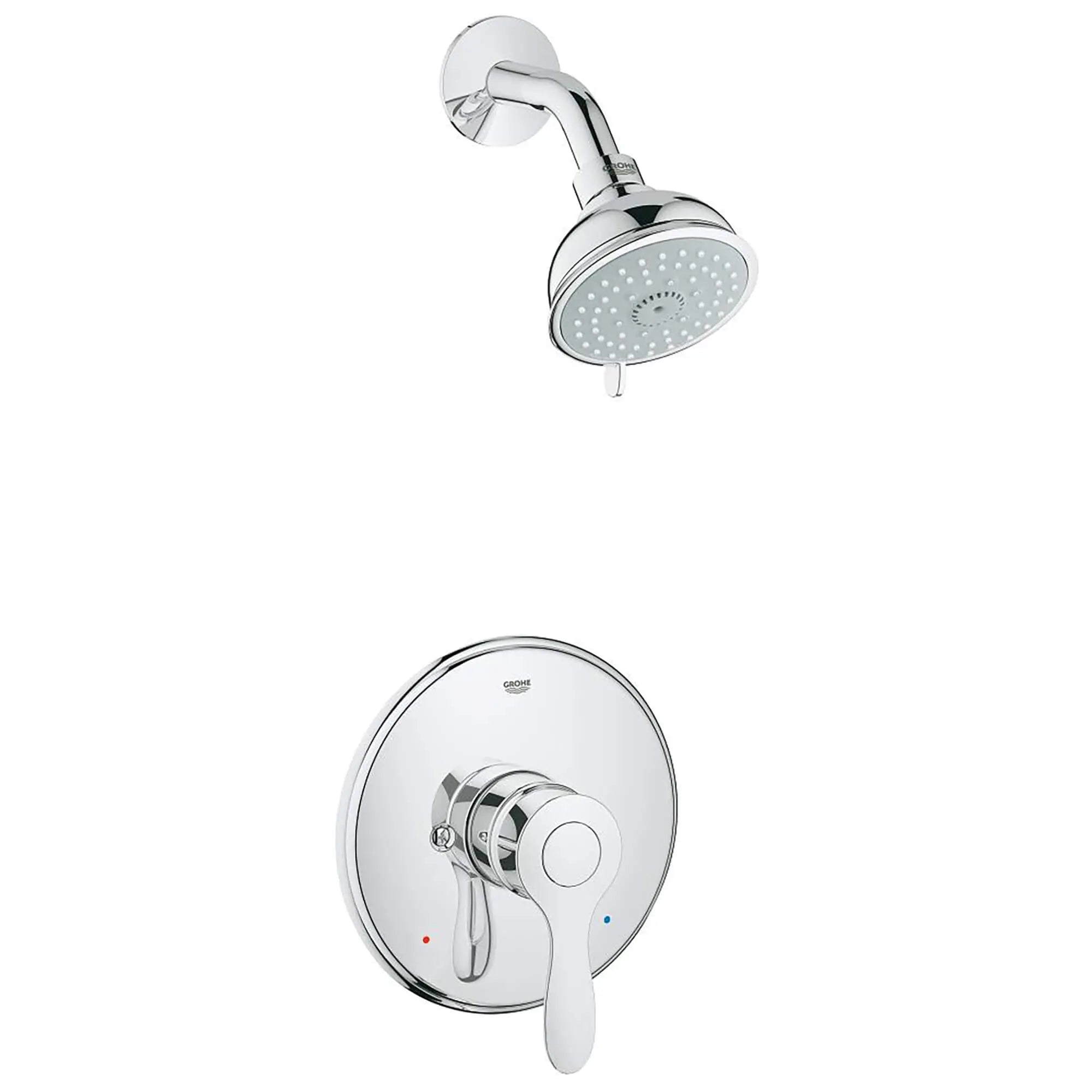 Robinet à pression équilibrée pour baignoire/douche combinée // CHROME STARLIGHT GROHE // 15427_35039000-Parkfield-Pressure_Balance_Valve_Bathtub_Shower_Combo_Faucet_0_CDNwebp.webp