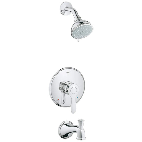 Parkfield Ensemble douche/bain - Chrome StarLight GROHE