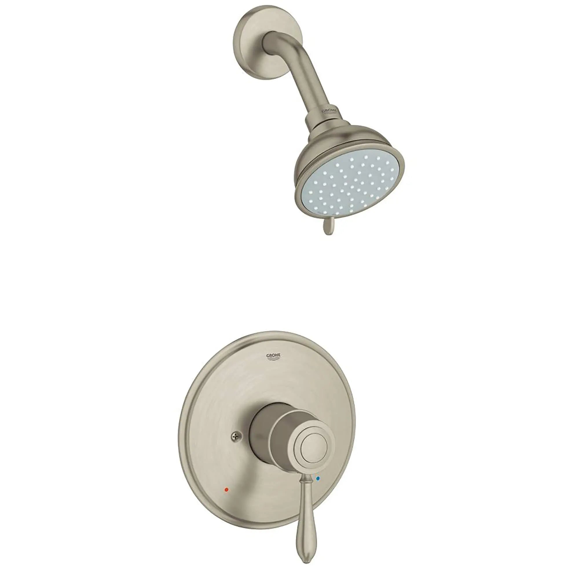 Fairborn Ensemble douche // NICKEL BROSSÉ INFINITYFINISH // 15438_35046EN0-Fairborn-Pressure_Balance_Valve_Bathtub_Shower_Combo_Faucet_0_CDNwebp.webp