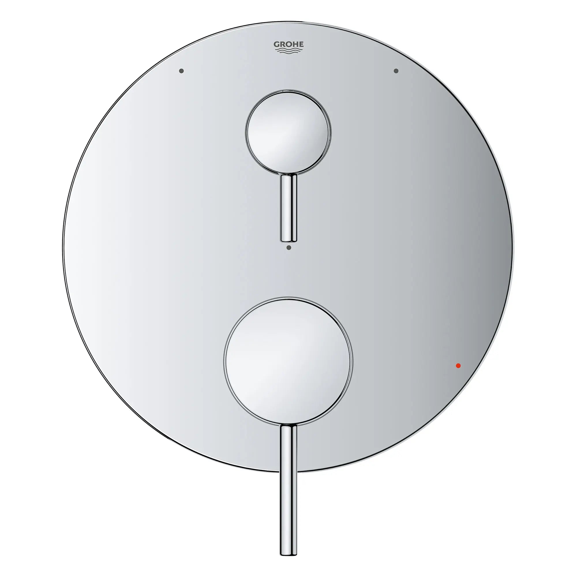 Garniture Timeless pour obturateur régulateur de pression avec inverseur à 3 voies et cartouche // CHROME STARLIGHT GROHE // 154472_29427000_1_0_CDNwebp.webp