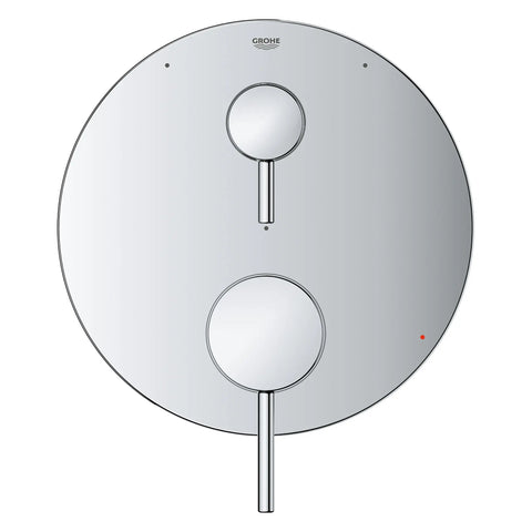 Garniture Timeless pour obturateur régulateur de pression avec inverseur à 3 voies et cartouche - Chrome StarLight GROHE