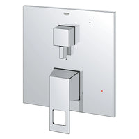 [29422000] EUROCUBE PRESSURE BALANCE VALVE TRIM WITH 2-WAY DIVERTER WITH CARTRIDGE - GROHE StarLight Chrome
