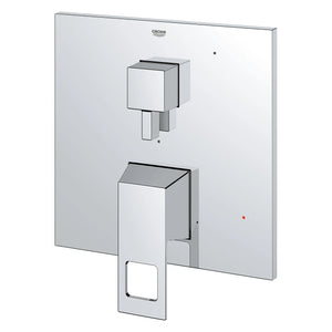 [29422000] EUROCUBE PRESSURE BALANCE VALVE TRIM WITH 2-WAY DIVERTER WITH CARTRIDGE - GROHE StarLight Chrome
