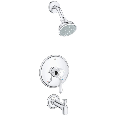 Fairborn Ensemble douche/bain - Chrome StarLight GROHE