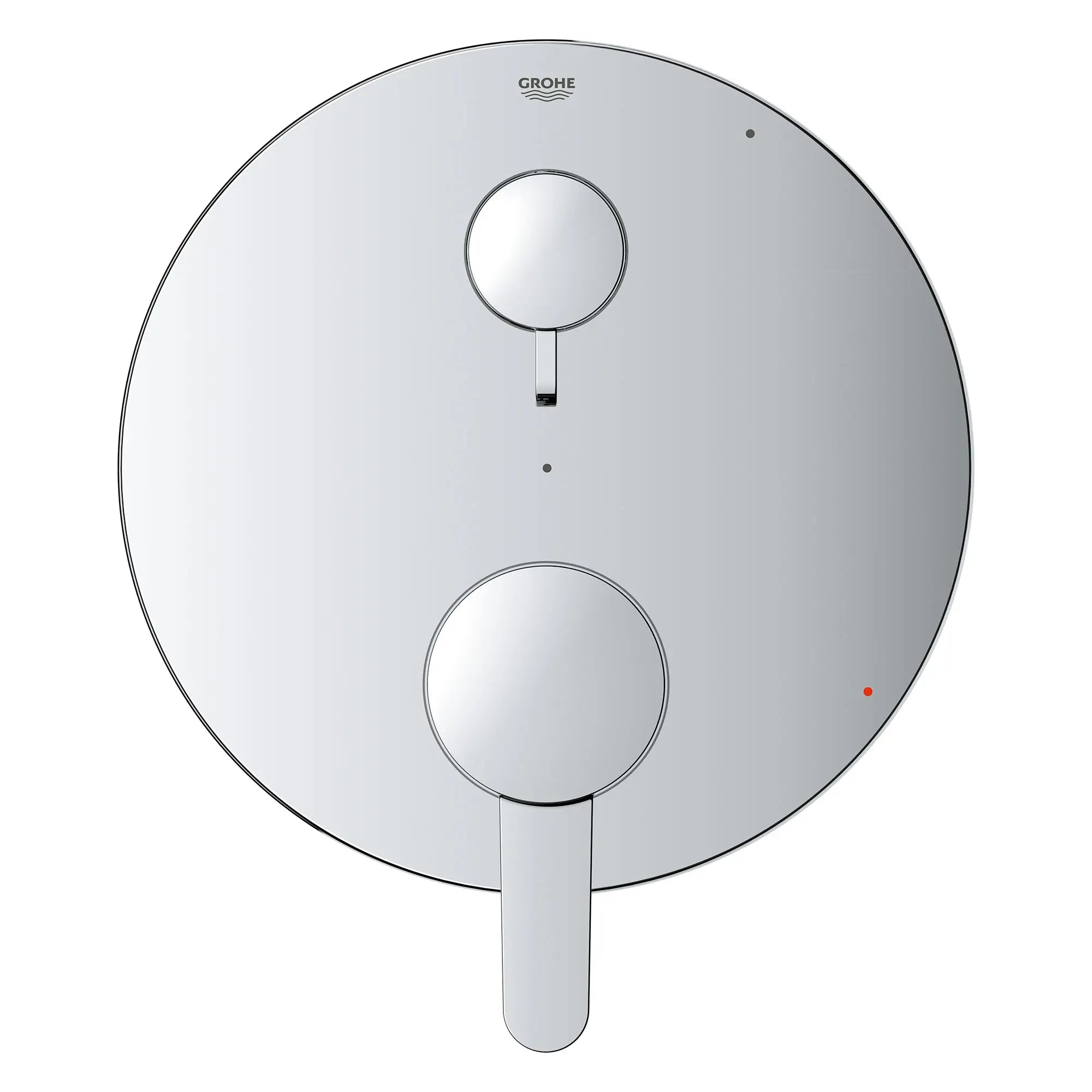 Garniture Cosmopolitan pour obturateur régulateur de pression avec inverseur à 2 voies et cartouche // CHROME STARLIGHT GROHE // 154522_29434000_1_0_CDNwebp.webp