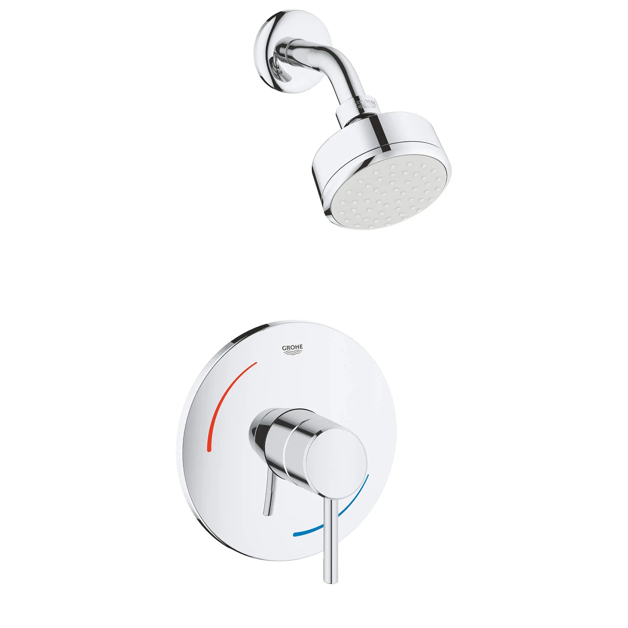 Ensemble de douche // CHROME STARLIGHT GROHE // 15494_3507510a-concetto-shower-combination-starlight-chrome_0_CDNwebp.webp