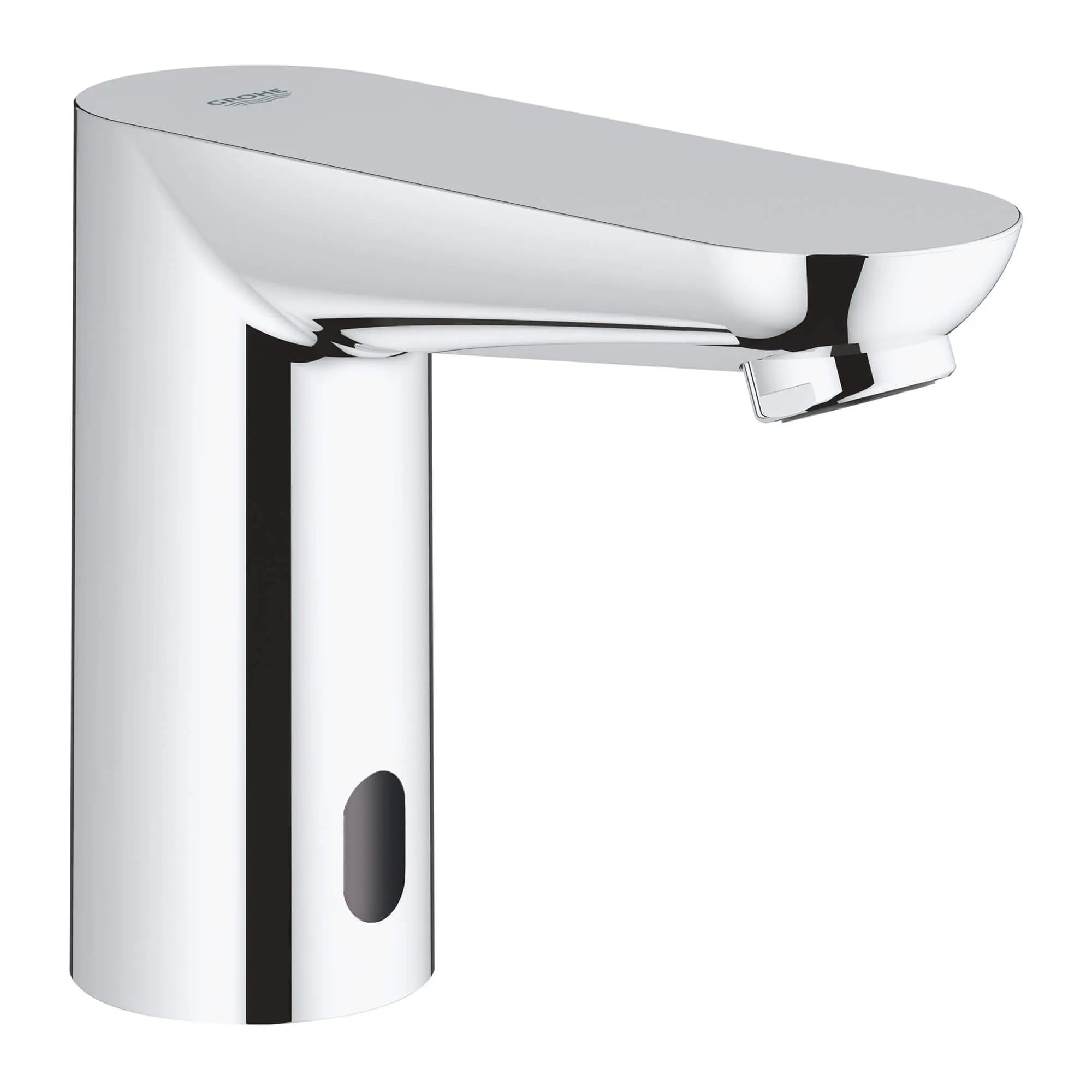 Euroeco E Mitigeur électronique infrarouge // CHROME STARLIGHT GROHE // 15561_36314000-euroeco-cosmopolitan-e-12-inch-infra-red-electronic-bath-faucet-without-mixing-device-starlight-chrome_0_CDNwebp.webp