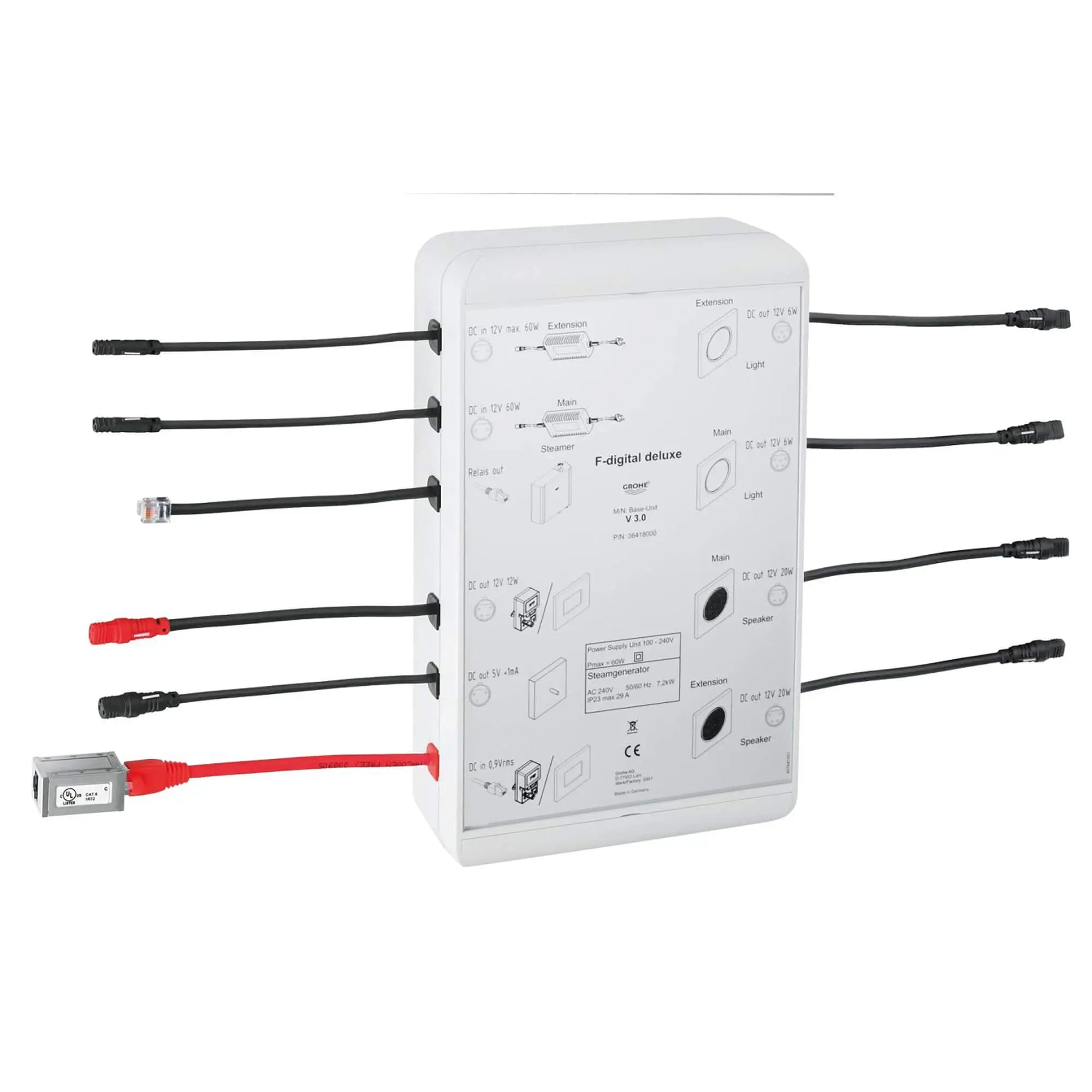 Unité de commande Bluetooth // CHROME STARLIGHT GROHE // 15582_36418000-Base_unit_box_3.0_Bluetooth_BCU_V3.0_0_CDNwebp.webp