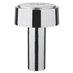 [37117PI0] Push Button And Escutcheon - Matte Chrome/Chrome