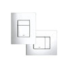 [38732000] Wall Plate - GROHE StarLight Chrome