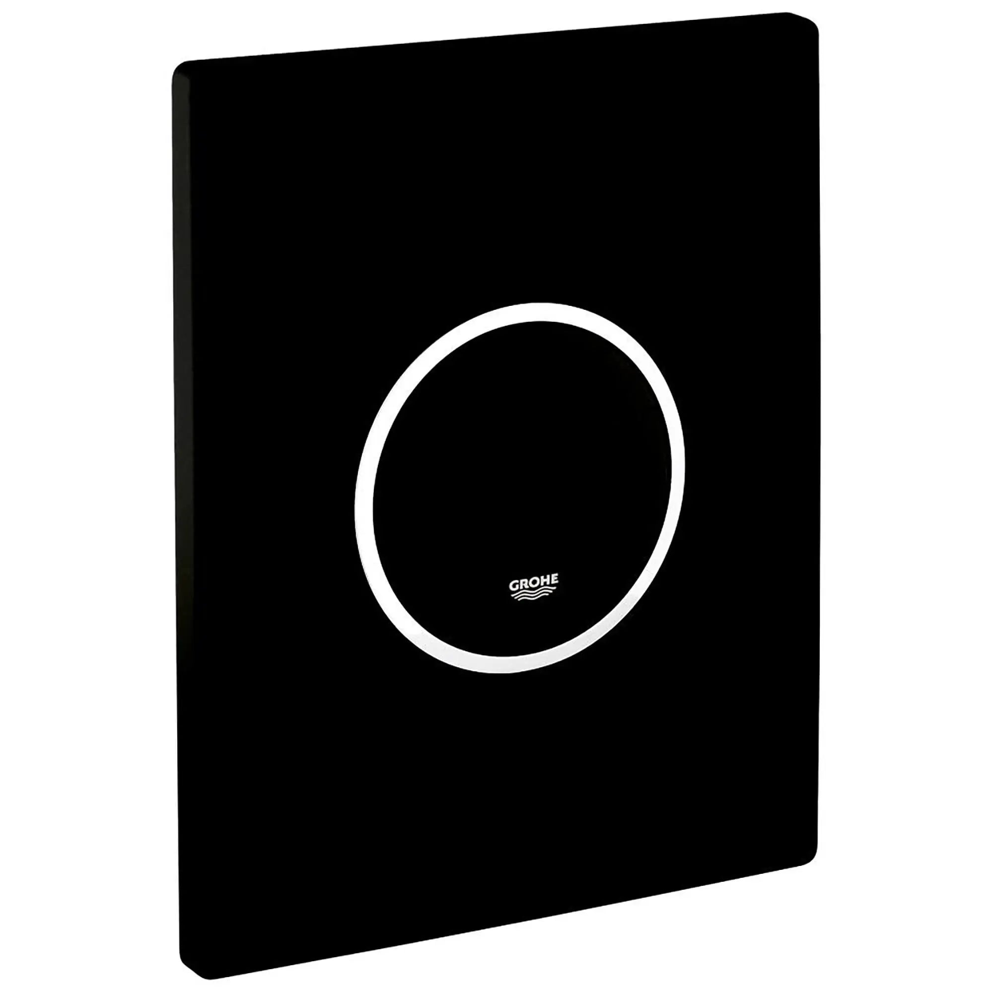 Plaque de couverture Veris // VELVET BLACK // 15664_38766KS0-GROHE_Ondus-Wall_Plate_0_CDNwebp.webp