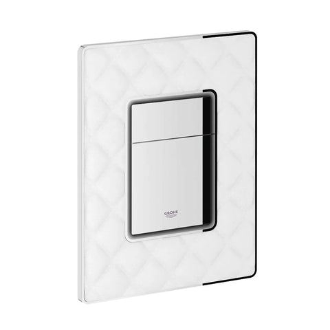 Commande WC encastré - White Leather