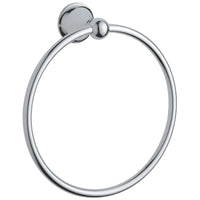 [40158000] 8" Towel Ring - GROHE StarLight Chrome